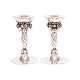 Paar grosse 
Georg Jensen 
Sterlingsilber 
Traubenleuchter 
263B nach 1945
H: 20,5cm