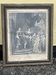 Graf von Nassau 
- Siegen mit 
Familie, 
gerahmter 
Kupferstich von 
1761, mit 
längerer ...