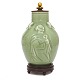 Jais Nielsen 
Deckelvase mit 
Standring und 
Deckel aus 
Bronze von Knud 
Andersen
Celadon ...