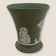 Wedgwood, 
Jasperware, 
grüne Vase, 10 
cm hoch, 8,5 cm 
Durchmesser 
*Guter Zustand*