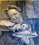 Unbekannter 
Künstler (17. 
Jahrhundert): 
Mann mit 
Zitrone und 
Huhn. Nach 
Daniel Boone, 
1650. ...