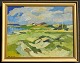 Ibsen, Børge 
(1913 - 2002) 
Dänemark: 
Landschaft am 
Meer. Öl auf 
Leinwand. 
Signiert.47 x 
...