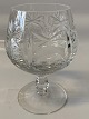 Cognac 
Heidelberg Glas 

Tysk Krystal 
Højde 10 cm