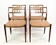 Set of 4 Dining 
Chairs - Model 
79 - Rosewood & 
Plank ...