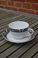Pillivuyt 
französisches 
Porzellan 
Geschirr, Bella 
Black Tee oder 
Kaffee Geschirr 
aus Pillivuyt, 
...