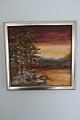 Stig Sander 
Malerei
Um: 24cm x 
24cm inkl. der 
Rahmen
Stig Sander: 
1945-2012, 
Dänemark
Die ...