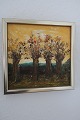 Stig Sander 
Malerei
Um: 24cm x 
24cm inkl. der 
Rahmen
Stig Sander: 
1945-2012, 
Dänemark
Die ...