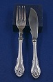 Rokoko dänisch 
Tafelsilber 
Besteck dänisch 
Silberbesteck 
aus drei Türme 
Silber und 830S 
...