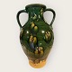 Große Bodenvase 
aus 
Westdeutschland 
mit grüner 
Engobeglasur, 
Sehr schöner 
Zustand, jedoch 
eine ...