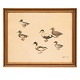 Johannes 
Larsen, 
1867-1961, 
Zeichnung und 
Aquarell, 
Studium von 
Enten
Signiert und 
datiert ...