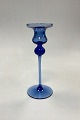 Holmegaard 
Cassiopeia 
Candlestick. 
Designed by 
Torben 
Jørgensen in 
1984. Color: 
Sapphire blue. 
...