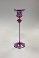 Holmegaard 
Cassiopeia 
Candlestick. 
Designed by 
Torben 
Jørgensen in 
1984. Color: 
Pink. 
Measures ...