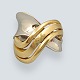Ring in 14k 
gold and white 
gold