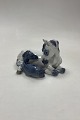 Royal 
Copenhagen 
Figur 
Hest/Hoppe med 
føl No. 4698