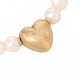 Ole Lynggaard 
Copenhagen 14kt 
gold heart 
clasp
Size: 11x11mm