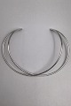 Georg Jensen 
Sterling Silver 
Neck Ring No. 
554 Alliance 
Allan Scharff
Measures 
Inside 11.5 cm 
x ...