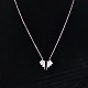 Aria halskæde i sterling sølv med sort agat612 AProducent Georg JensenStemplet Georg ...