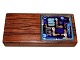 Alfred 
Klitgaard, 
lidded rosewood 
box with Bodil 
Eje enamel.
There is a 
remain of a 
sticker ...
