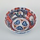Japanese Imari 
Bowl with 
Polychrome 
Decoration, 
Signed.