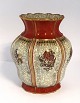Dahl Jensen. Vase aus Crackle-Porzellan. Modell 249-714. Höhe 15 cm. (1 Wahl)