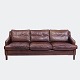 Leather sofa - 
Brown leather - 
3 seater - 
Danish design 
...
