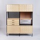 ESU bookcase 
designed by 
Charles and Ray 
Eames in 1949 
and produced by 
Vitra. The 
bookcase is ...