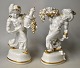Tutter, Karl 
(1883 - 1969) 
Deutschland: 
Zwei Figuren 
aus Blanc de 
Chine mit 
Golddekor in 
Form ...