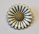 Margaretenbrosche, 
Sterlingsilber, 
A. Michelsen, 
20. ...