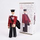 Kay Bojesen figurine "Postman Einar". Painted wood, height 20 cm. Classic Danish design ...