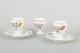 Royal 
Copenhagen
Saxon Flower 
egg cups, c. 
1900.