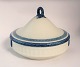 Royal 
Copenhagen. 
Blauer Fan. 
Runde Schale 
mit Deckel. ...