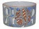 Royal Copenhagen art potteryBowl with letters by Bo ...
