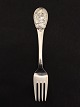 830 silver 
children's fork