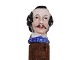 Bottle stopper shaped as a man from around 1890-1900