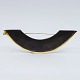 Anette Kræn; A large brooch in silver and 14k gold