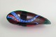 Matz Borgström, unique glass sculpture.