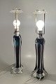 Paul Kedelv for Flygfors, pair of table lamps.