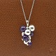 Georg Jensen; A Moonlight Grapes necklace of sterling ...