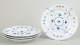 Royal Copenhagen Blue Fluted Plain, set of four dinner ...
