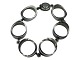 N.E. From sterling silverModern bracelet from 1950-1960