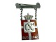 Georg JensenKings Mark brooch with chain 1870-1940