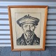 Knudaage Larsen Tryk61x46 cm