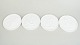 Royal Copenhagen, set of four biscuit wall plaques after ...