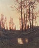 V. Laurent, oil on canvas, listed French artist.