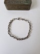 Vintage anchor bracelet in sterling silver
