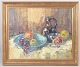 G.W. Hill, oil on canvas, listed Danish artist.
