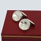 Georg Jensen; Cufflinks of sterling silver