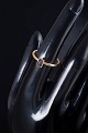 8 carat gold ring with blue stone.