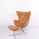 Egg Chair Modell 3316 mit Hocker in Elegance Cognac ...