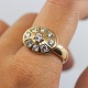 Charlotte Sibbeseb Hansen; Ring in 14k gold with diamonds